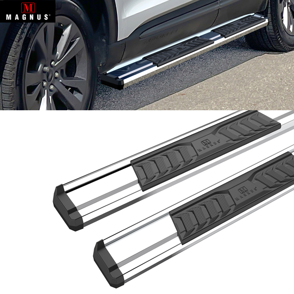 APS Running Board Step 5in Black Fit Ford Explorer SUV 4-Door 20-25